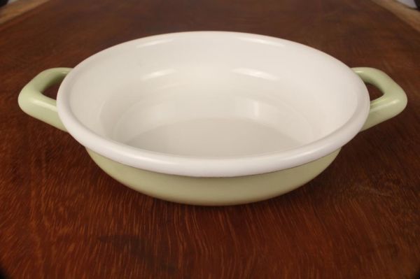 Emaye Küçük Sahan Mint Yeşili 17 Cm