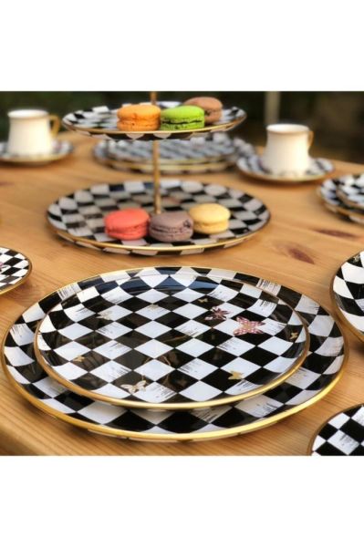 Glore Pasta Tabağı Seti 6 lı Emma 25011