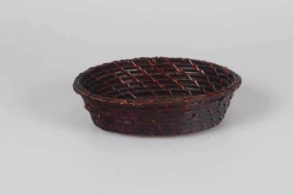 Rattan Ekmek Sepeti Oval 26 Cm
