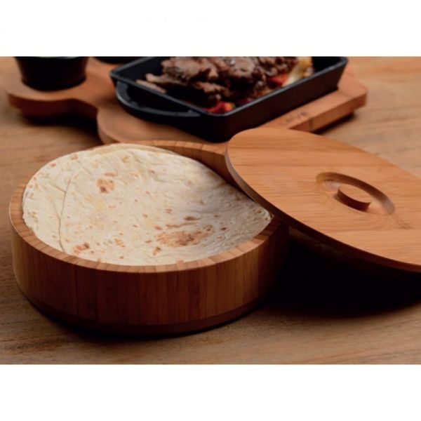 Lava Ahşap Tortilla Kabı Çap (Ø) 19 cm