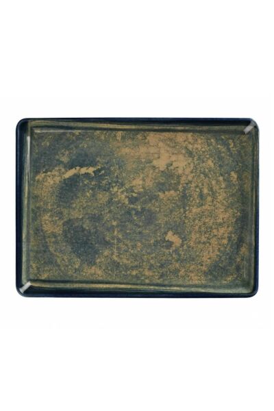 Kütahya Porselen Nano Krem 35*26 cm Düz Tabak 890002