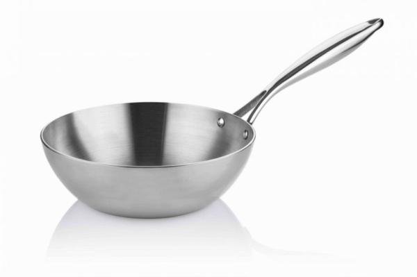 Altınbaşak Elite Multi Metal Çelik Wok Tava 24 Cm