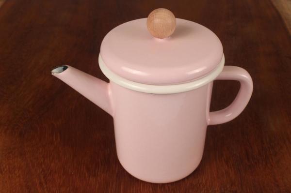 Demlik Metal Saplı Pembe