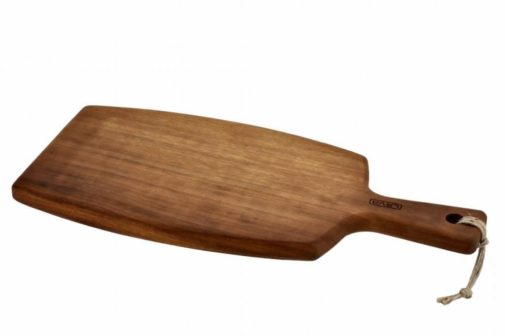 Lava Ahşap Et ve Kesme Tahtası, Iroko Ağacı 23x50 cm