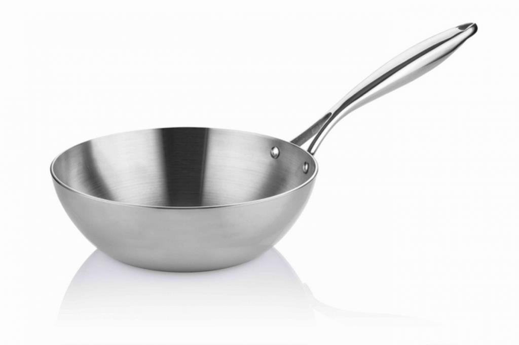 Altınbaşak Elite Multi Metal Çelik Wok Tava 26 Cm