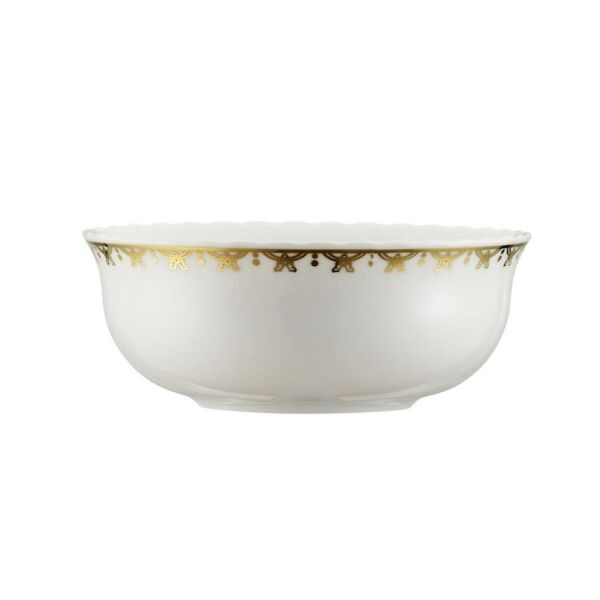 Kütahya Porselen Bone Olympos 62 Parça 9439 Desenli Yemek Takımı