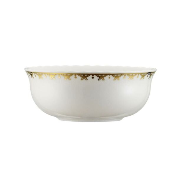 Kütahya Porselen Bone Olympos 62 Parça 9439 Desenli Yemek Takımı