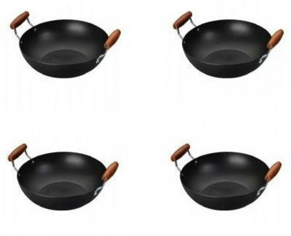 İkram Dünyası Çelik Kavurma Saçı Derin Teflon 30 CM.