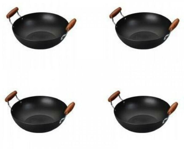 İkram Dünyası Çelik Kavurma Saçı Derin Teflon 30 CM.