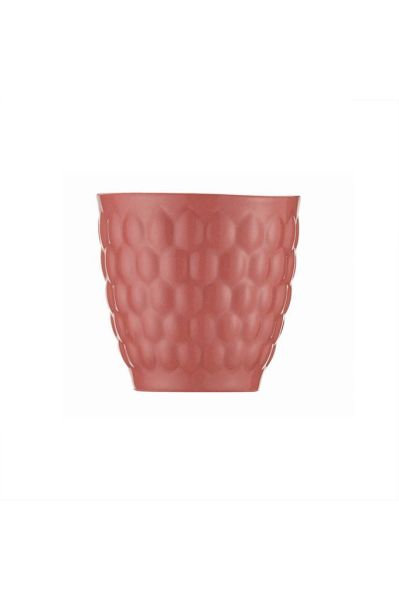 Kütahya Porselen Favo Mug 180 cc Pembe 2 li