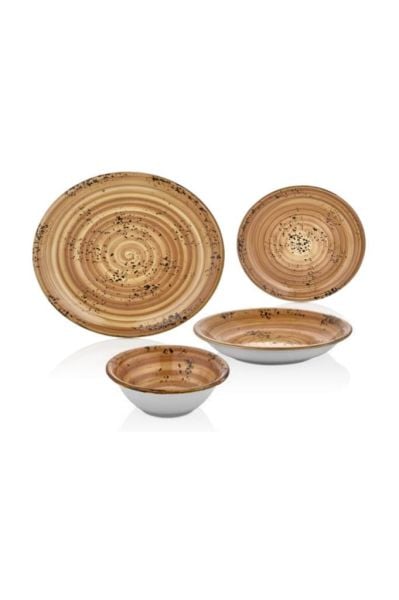 By Bone Vintage 6 Kişilik 24 Parça Yemek Takımı