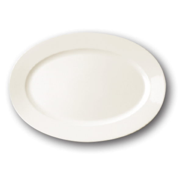 Paşabahçe Porselen Oval Tabak - 111022 1 Adet
