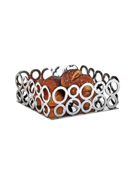 Narin Roma Dikdörtgen Ekmek Sepeti 15,5*15,5*6cm