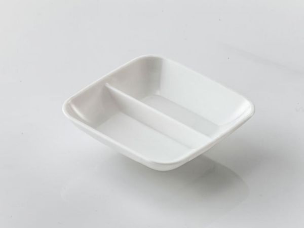 GastroPlast Sosluk - Reçellik 2 Bölmeli Beyaz