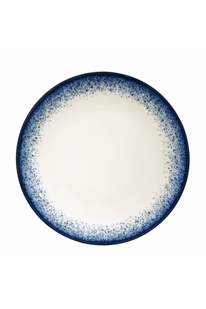 Kütahya Porselen Nano Krem Düz Tabak 28 Cm 2 li 890004