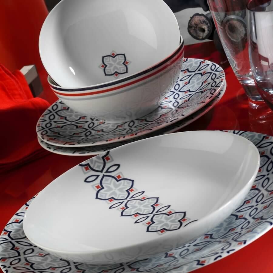 Kütahya Porselen Zeugma Special Col 9994 24 Parça Yemek Seti