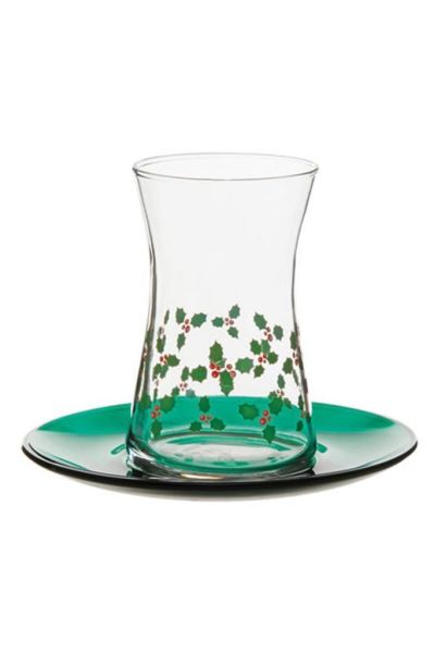 Paşabahçe 95290 Merry Yeşil Heybeli 4'lü Set
