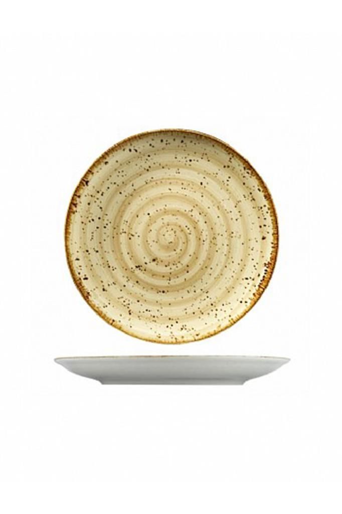 Kütahya Porselen Pasta Tabağı Seti 6 lı 19 cm