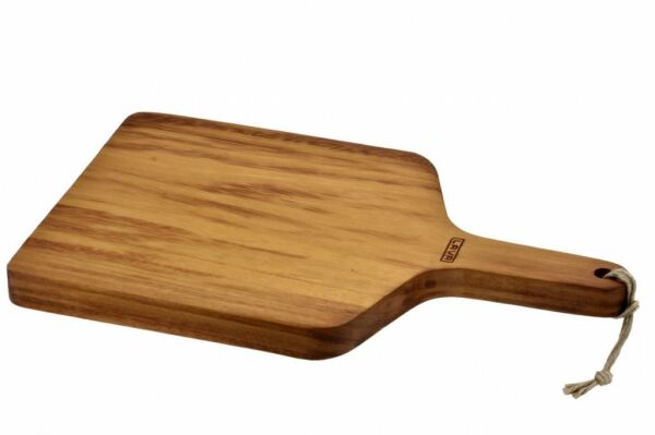 Lava Ahşap Et ve Kesme Tahtası, Iroko Ağacı 27x45 cm
