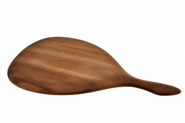 Lava Ahşap Et ve Kesme Tahtası, Iroko Ağacı 25x40 cm
