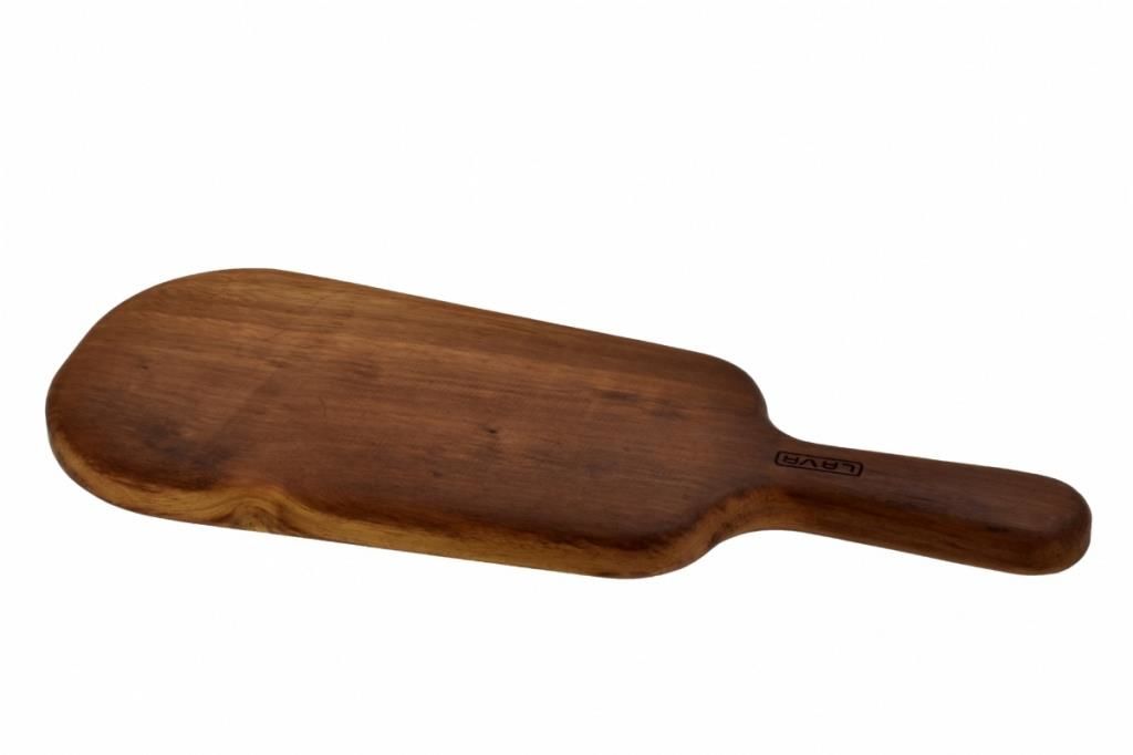 Lava Ahşap Et ve Kesme Tahtası, Iroko Ağacı 17x43 cm