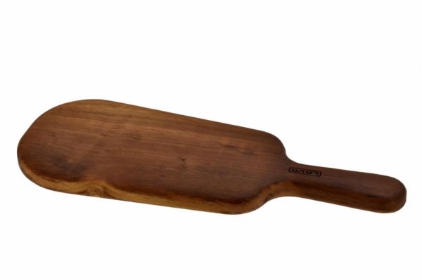 Lava Ahşap Et ve Kesme Tahtası, Iroko Ağacı 17x43 cm