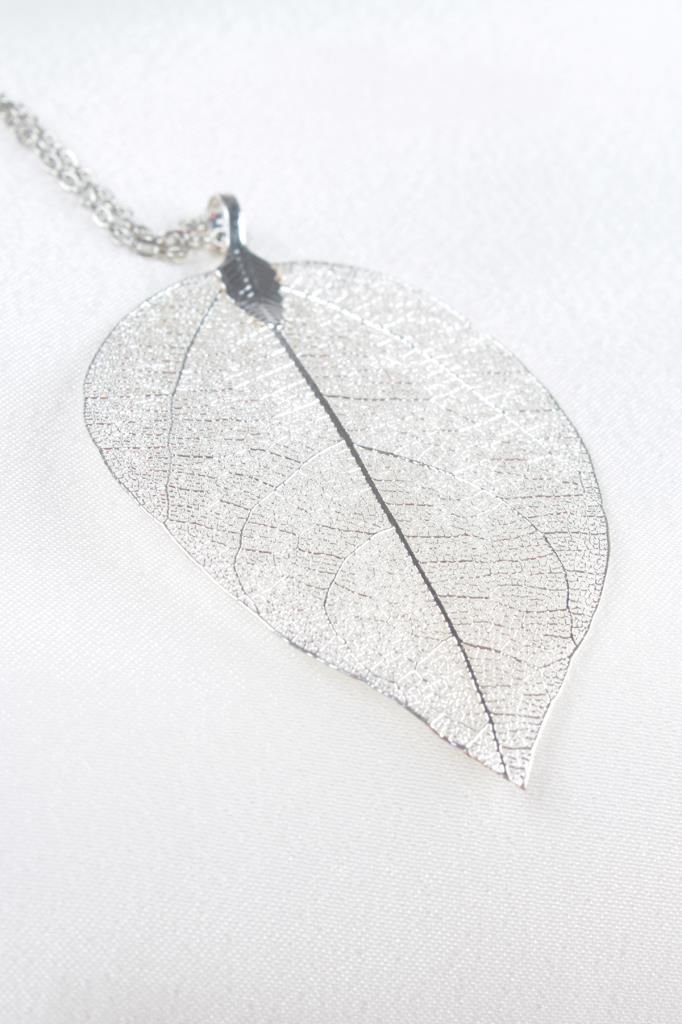 Zarias's Kolye Silver Yaprak