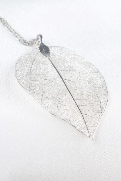 Zarias's Kolye Silver Yaprak