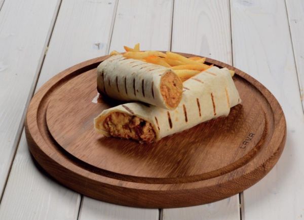 Lava Yuvarlak Ahşap Et Tahtası, Iroko Ağacı Çap (Ø)29 cm