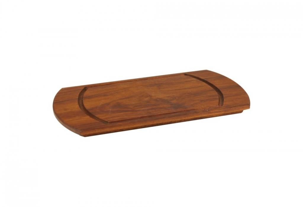 Lava Ahşap Et Tahtası, Iroko Ağacı 26x46 cm