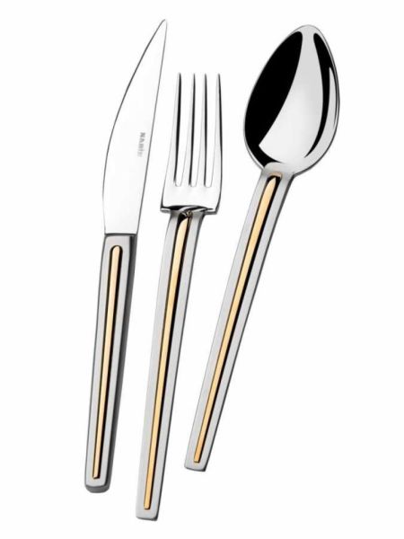 Narin Elegant Serisi Mat Altın Çatal,Kaşık,Bıçak Takımı 89 Parça Kutu Set