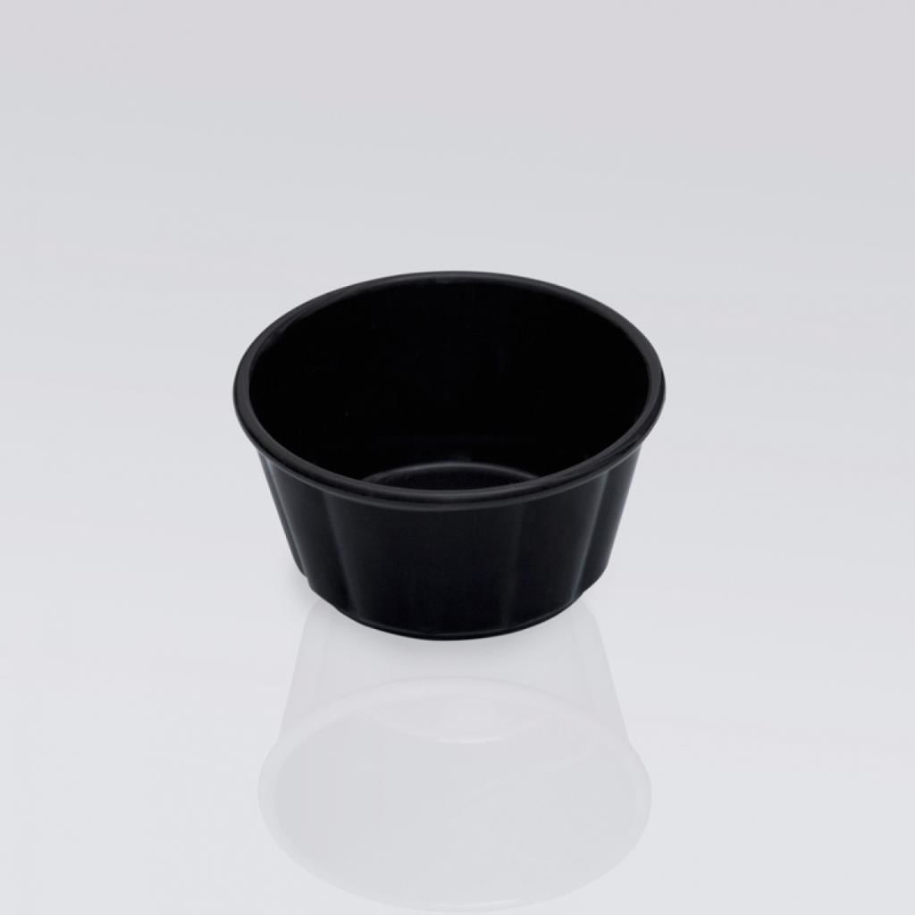 GastroPlast Sosluk - Reçellik Ø56mm Siyah