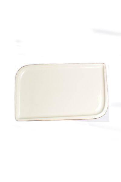 By Bone Gleam Arel Dikdörtgen Tabak 28 cm