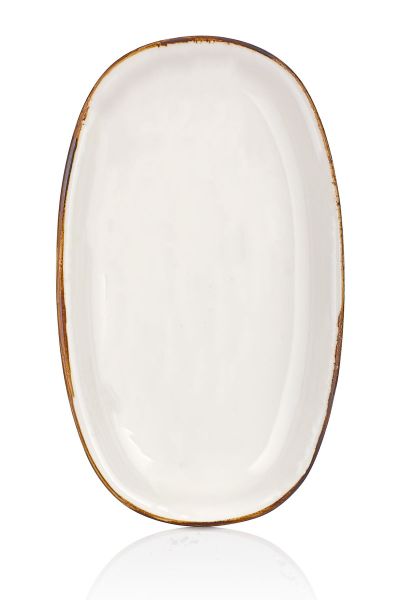 By Bone Gleam Zest Oval Kase 29 cm