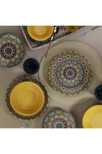Kütahya Porselen Nano Ceram 24 Parça Yemek Takımı DG294