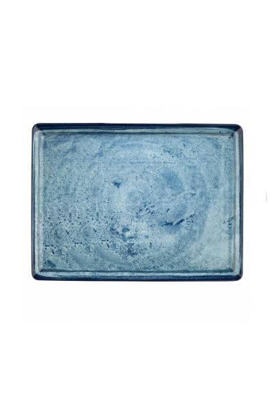 Kütahya Porselen Nano Krem 35X26 cm Düz Tabak 890003