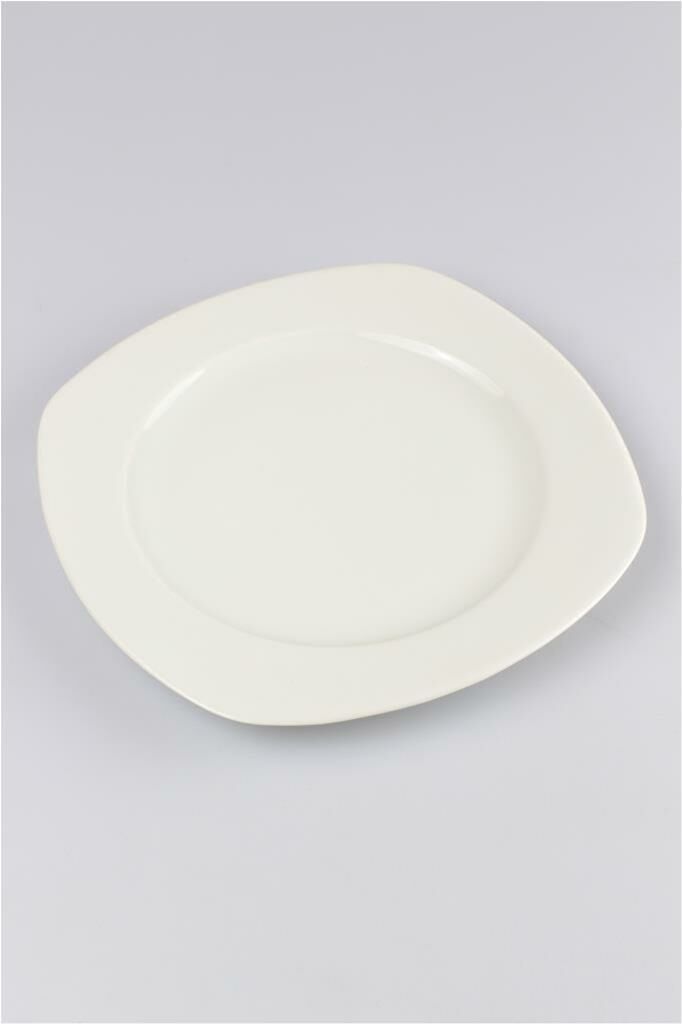 Kütahya Porselen Alize Düz Tabak 12 li 25 cm