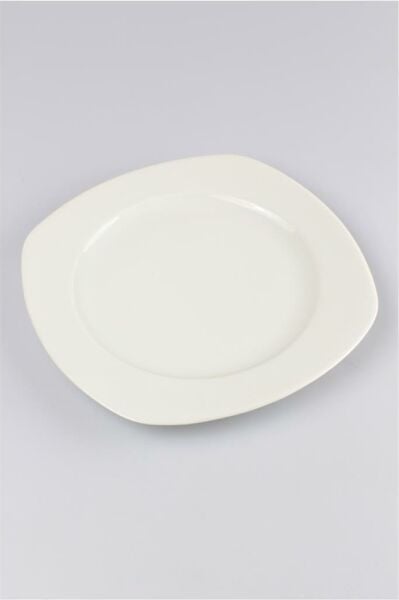 Kütahya Porselen Alize Düz Tabak 12 li 25 cm