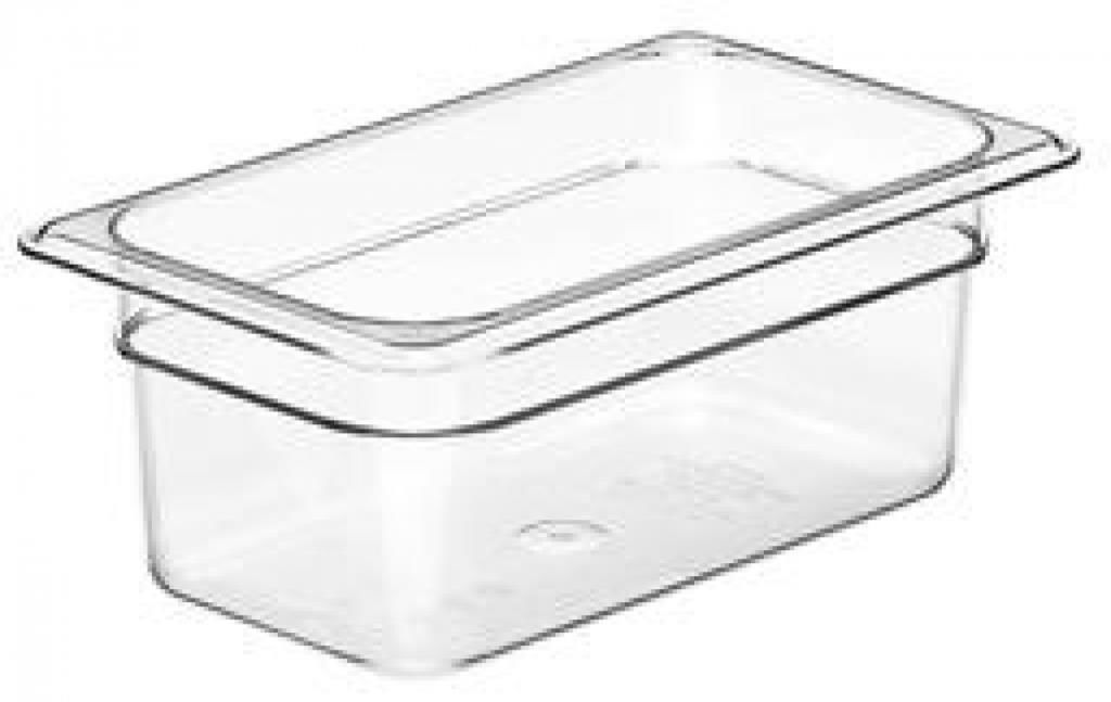 Cambro Polikarbon Küvet Şeffaf 1/4-100