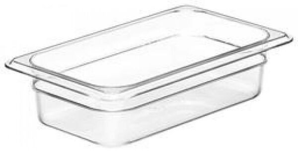 Cambro Polikarbon Küvet Şeffaf 1/4-65