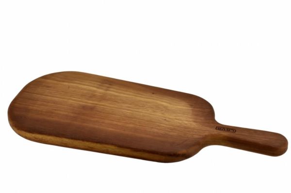Lava Ahşap Et ve Kesme Tahtası, Iroko Ağacı 22x51 cm