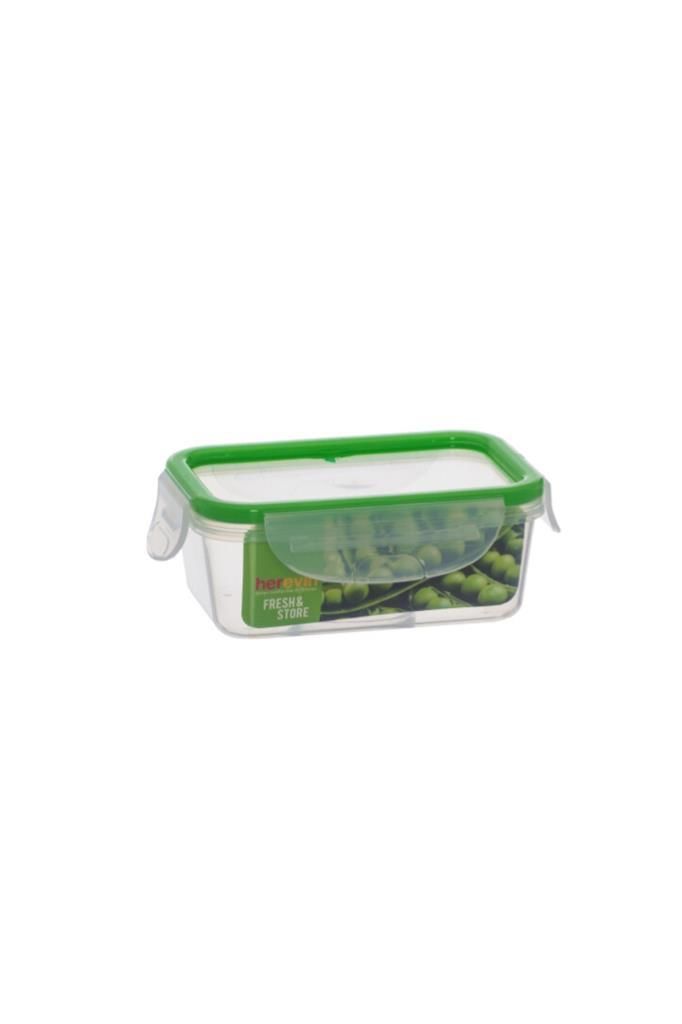 Herevin Kilitli Saklama Kabı Yeşil 0,3 lt 15*10 cm