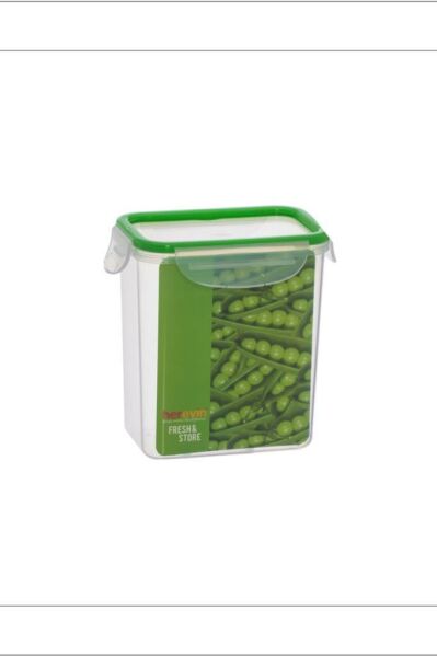 Herevin Kilitli Saklama Kabı Yeşil 1,5 lt 15*10 cm