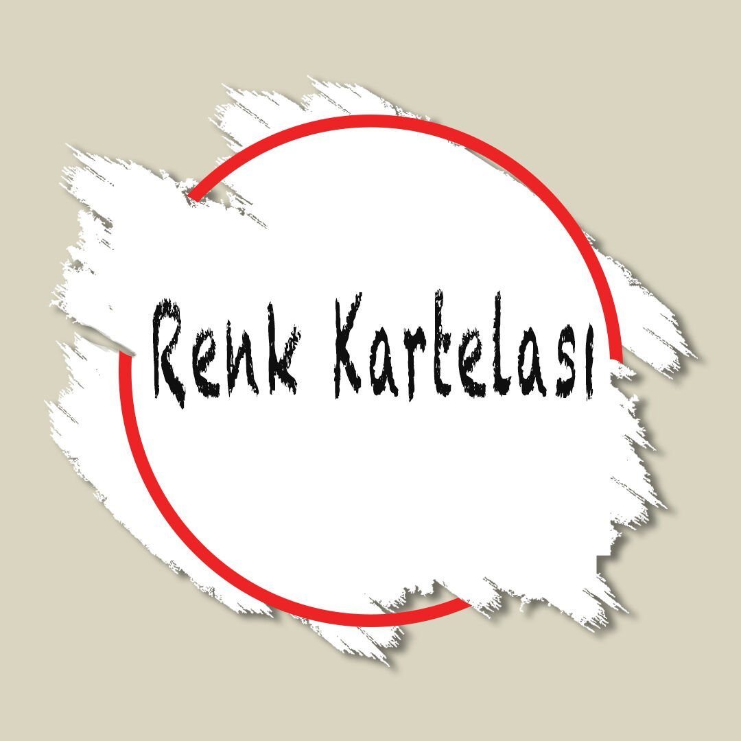 Chalk Art Eskitme Boyası Renk Kartelasi