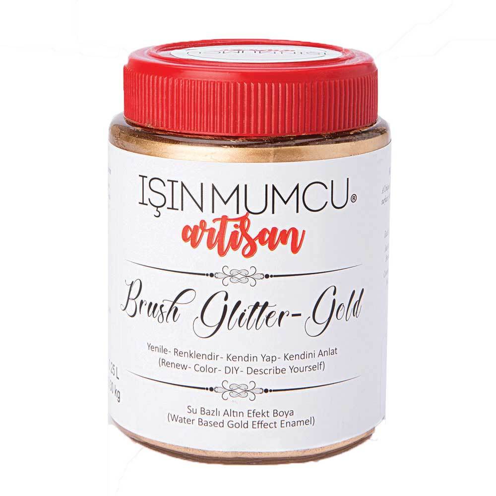 Brush Glitter Gold (Altın)