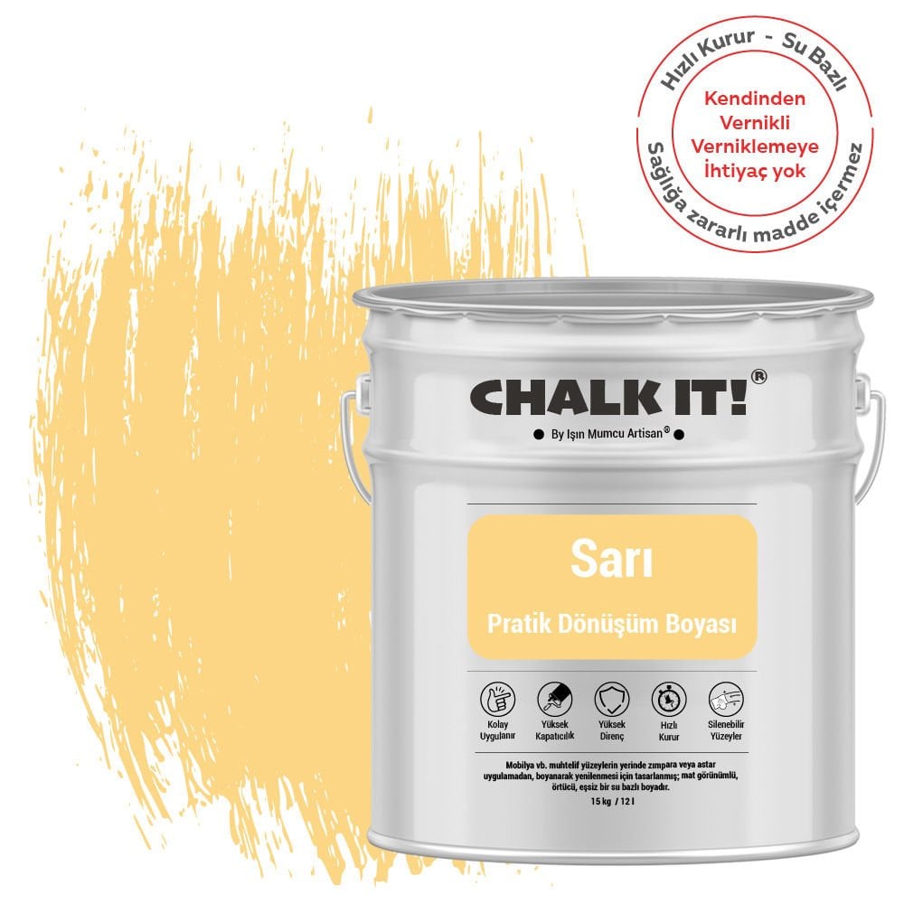 Chalk It Sarı 15 KG