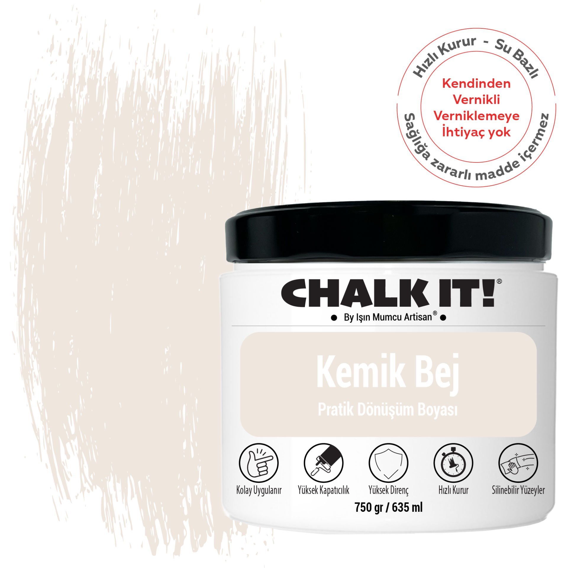 Chalk It Kemik Bej