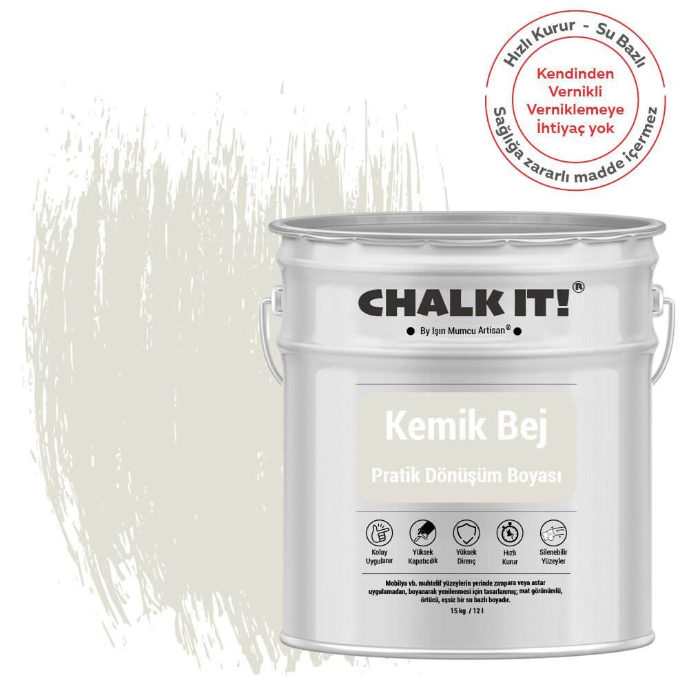 Chalk It Kemik Bej 15 KG