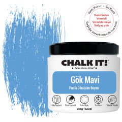 Chalk It Gök Mavi