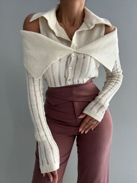 Fiona Knitted Blouse